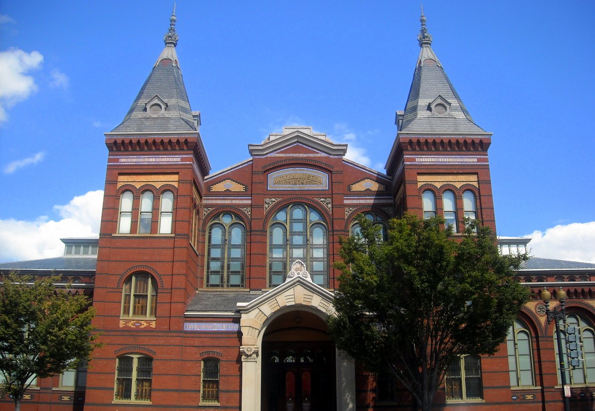 The Smithsonian Arts and Industries Building, future home of the National Museum of the American Latino.
CC photo: APK
https://commons.wikimedia.org/wiki/File:Arts_%26_Industries_Building,_south_facade.jpg