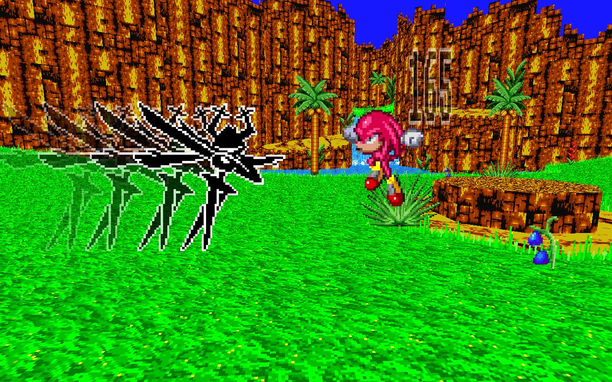 CutsceneMerchnt's tweet photo. * Knuckles would manage to recover midair. https://t.co/kiuAbOuEig