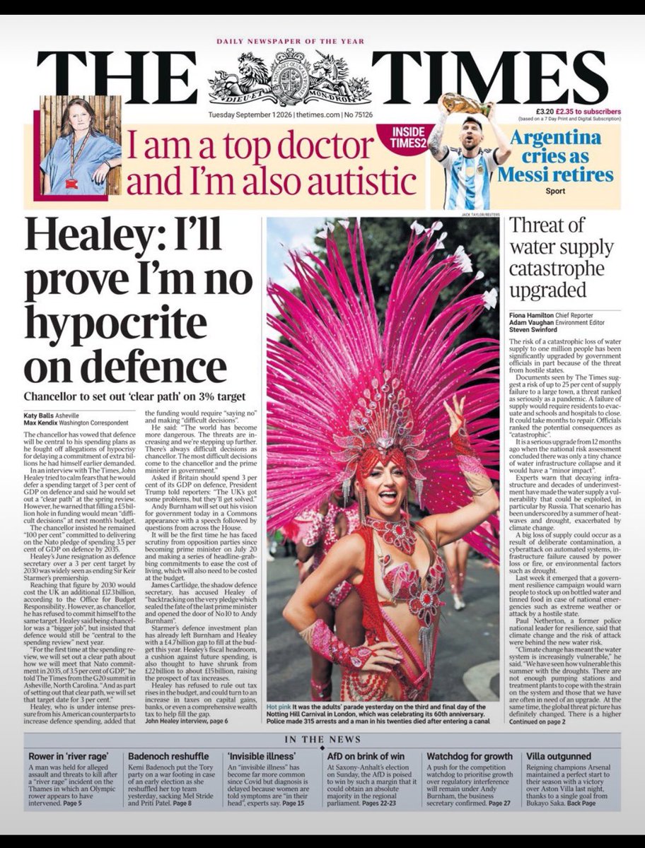 katyballs's tweet photo. Tomorrow’s @thetimes ⬇️ https://t.co/WQlbjeeIix