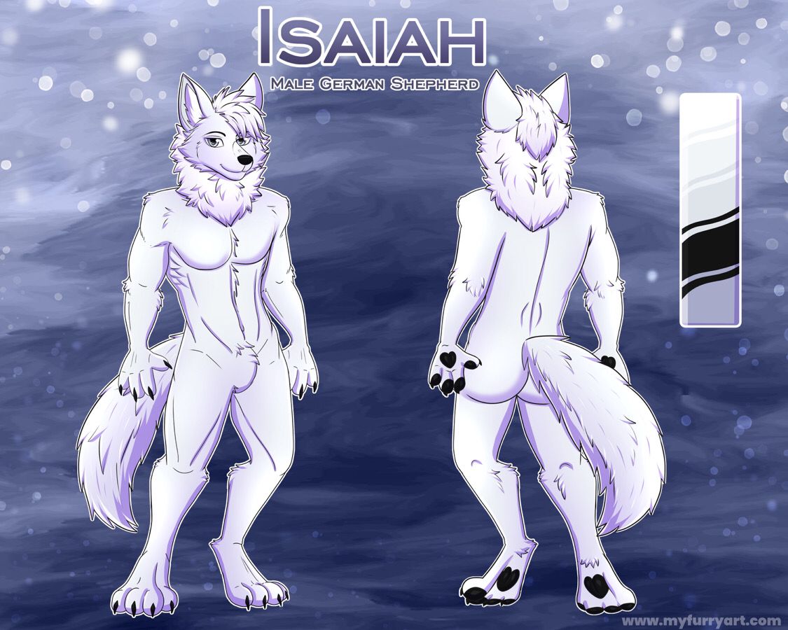 Ravellezf's tweet photo. Clean lines and classic vibes. 🤍 Meet Isaiah! Proud to reveal his official reference sheet. What do you think of his sleek design?

#furryart #germanshepherd #fursonadesign #refsheet #anthropomorphic #furryartist #malefursona #artshare https://t.co/0bvPoYIcfF