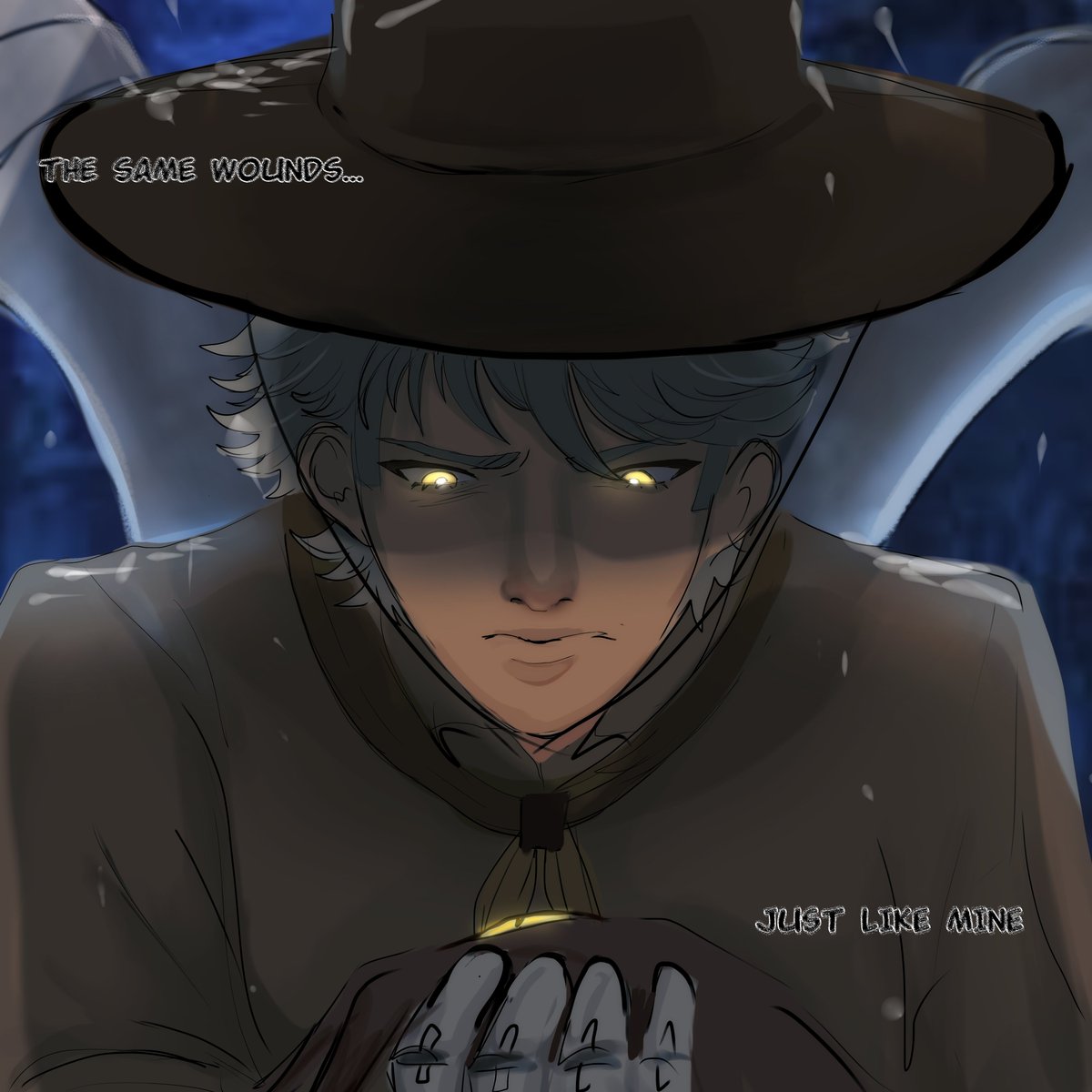 AkrutaacikaL's tweet photo. Even in the coldest weather, you can find a little warmth.

#nuzi #MurderDrones #biscuitbites #mdtwt https://t.co/KLHrNFkTeE