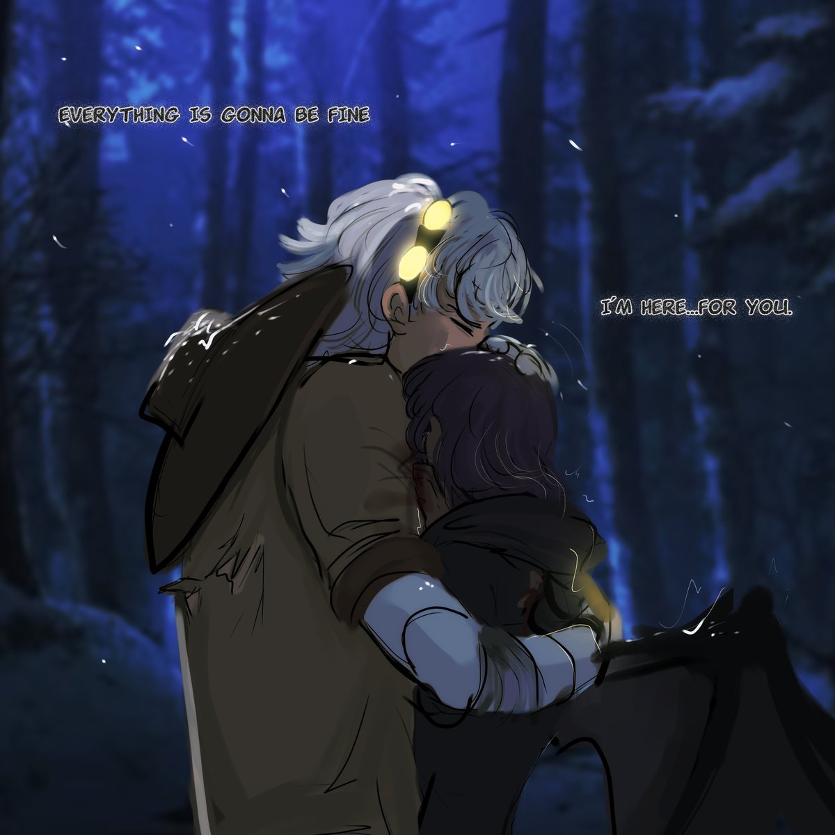 AkrutaacikaL's tweet photo. Even in the coldest weather, you can find a little warmth.

#nuzi #MurderDrones #biscuitbites #mdtwt https://t.co/KLHrNFkTeE