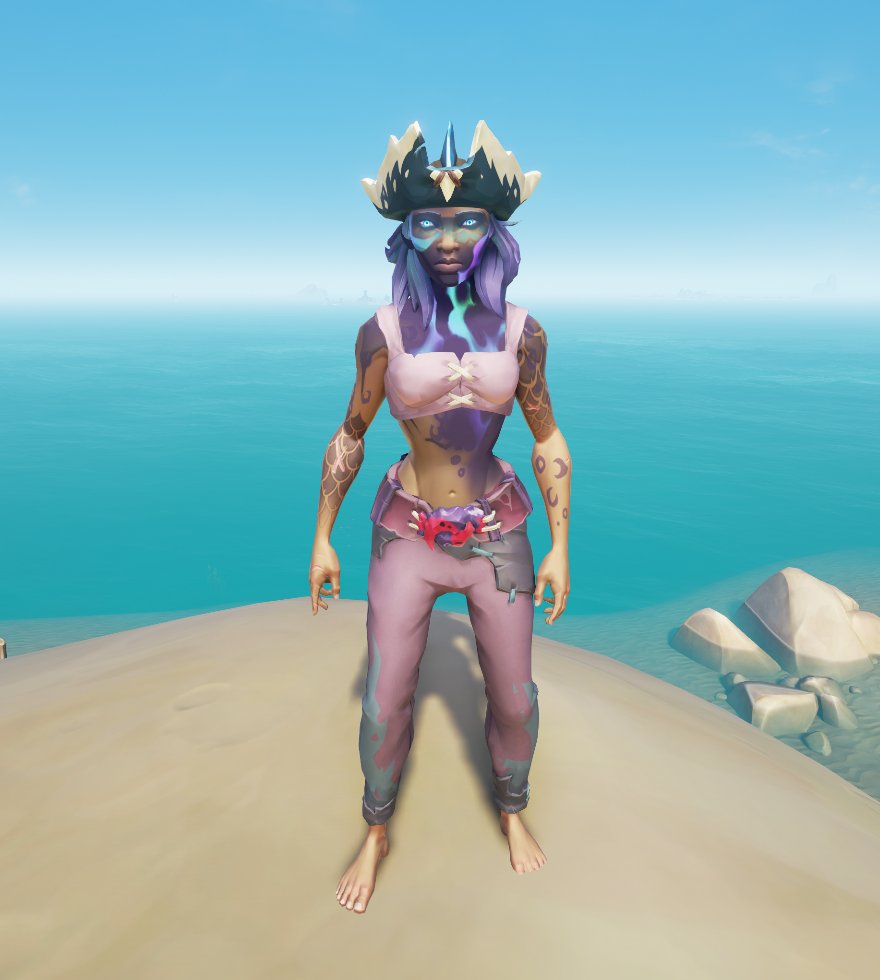 goop_xo's tweet photo. Theme: The Elements 
Subject: Water
#SeaOfThieves 
#StyleOfThieves
@SeaOfThieves https://t.co/ecBc6S7B8j