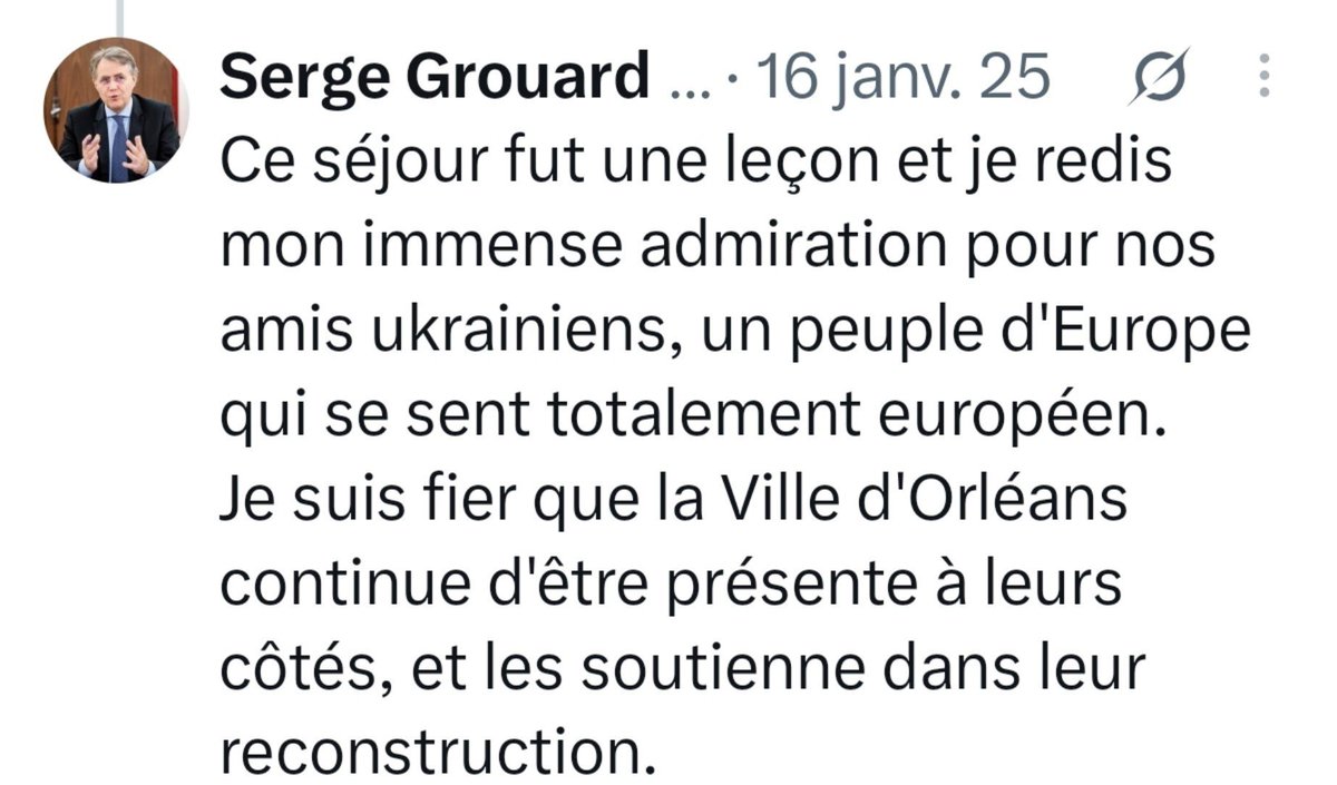 cekouac's tweet photo. @ChenuFlorent @SergeGrouard Ce maire semble complètement incompétent en matière d'urbanisme, lui le chantre de la reconstruction de l'Ukraine 😴 https://t.co/4eZXaWQwMf