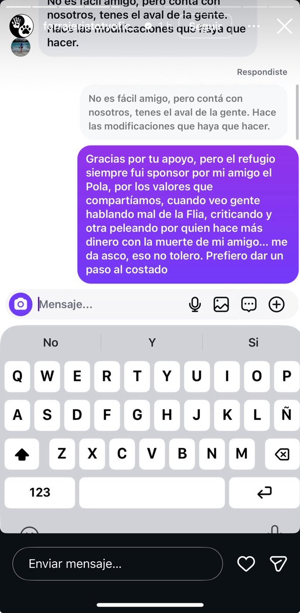 SophiAnime's tweet photo. El sponsor de los Canichones (ForrajeriaTotyOficial) decidió hacer un paso al costado y no involucrarse con todo el quilombo y falta de liderazgo que está armando la ONG de los Canichones y por parte de la familia para quedarse con el dinero y el terreno que construyó el polaco .

La familia ,los contadores y abogados involucrados solo están haciendo lo peor para los animales . Nadie confiará en ellos !