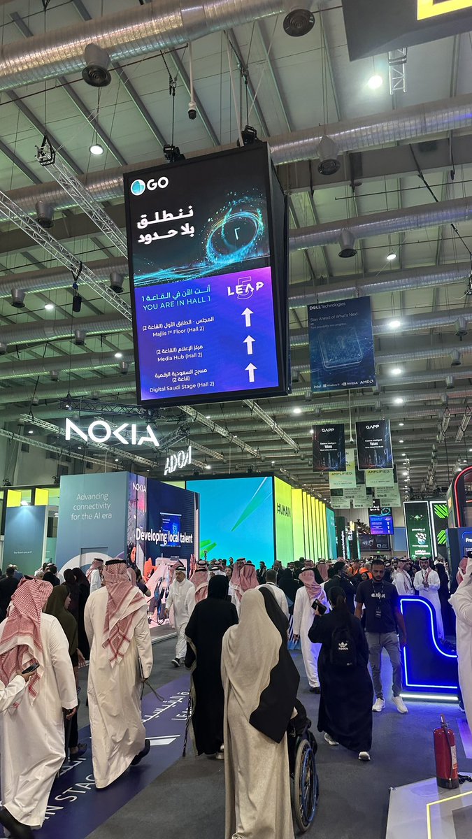 999qf's tweet photo. أنا سعيد جداً بتواجدي اليوم في معرض LEAP ومشاركتي الخامسة على التوالي منذ انطلاقته الأولى! 🚀
فخور جداً بما نشهده من تميز وابتكار في هذا الحدث التقني العالمي على أرض المملكة العربية السعودية 🇸🇦✨
#LEAP #السعودية #تكنولوجيا #ابتكار https://t.co/kZ0sL22EV9