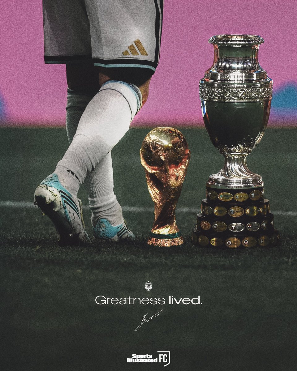 SI_FootballClub's tweet photo. 20 years ago, Lionel Messi had the world at his feet. 

Year after year, the world watched his dazzling ability to keep the ball glued to his F50s.

And he gave it reasons to keep on watching. https://t.co/ZdQOL7RoMT