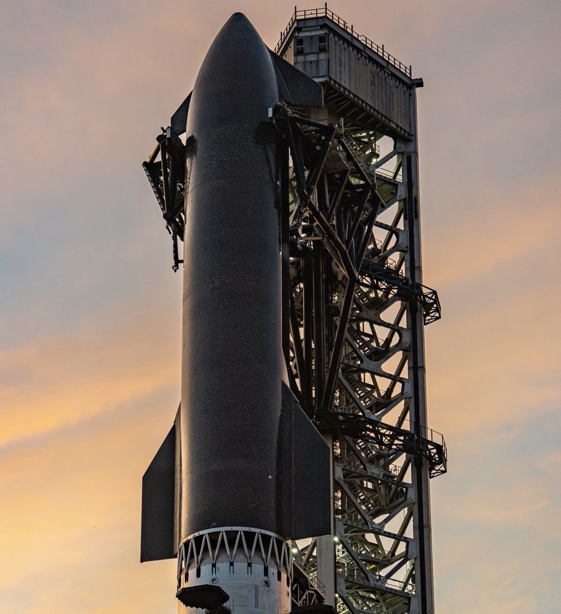 aaronburnett's tweet photo. Starship Flight 14 is likely to deploy operational V3 Starlinks (per Elon and FCC filings). Depending on the exact number of V3 sats (I expect between 20-60) in this first launch, this starship launch will be equivalent to 3-8 weeks of F9 Starlink bandwidth (at peak cadence). Said another way, what F9 took up to 2 months to deploy Starship can do in ~45 minutes.