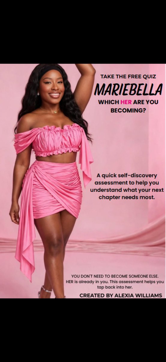 BarbieDoll518's tweet photo. 🎀MY FIRST DIGITAL PRODUCT 🎀🥂✨

A 7-day experience created for the woman who knows there is MORE for her… but needs a little clarity, confidence, direction & a reset to get back in alignment with herself. 🩷

If you’ve been feeling stuck… disconnected… overwhelmed… unsure of your next move…
this is your sign to tap back into HER.🎀

⏰ THE HER RESET™ GOES LIVE TONIGHT. 🎀👑
Consider this your first look… because tonight, you get access.

Comment “HER” if you’re ready. 🎀 👑 

#becomingher #mindsetshifts #her #reset #thatgirl