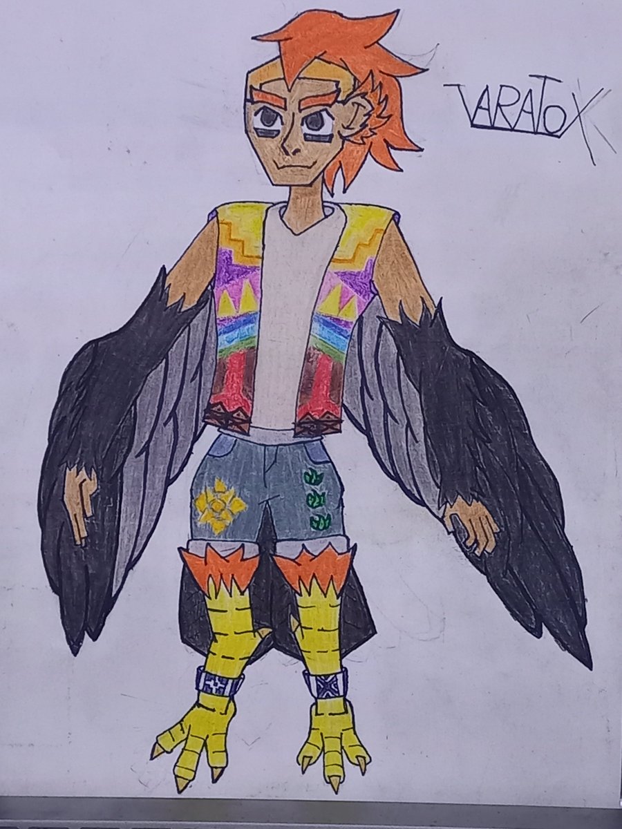 Varatox2's tweet photo. #DibujaDarky
Aqui te dejo estos oc's mios que los tengo acumulando polvo desde 2024
1.Gray: un fantasma altamente estupido que genera caos donde sea invocado.
2.Wayra: un hibrido humano-gallito de las rocas que lucha por la igualdad de las personas y los hombres bestia. https://t.co/9rKSuwaTuk