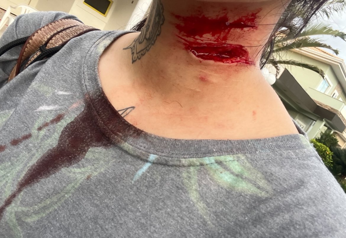 dprhigh's tweet photo. my favorite sfx makeup yet! sfx makeup. sfx halloween makeup. ai. 

#shhtwt #sfxmakeup #988twt #shtwt #shedtwt #shedrtwt #shrtwt #sfx #sfxmakeup https://t.co/VydxchGP8c
