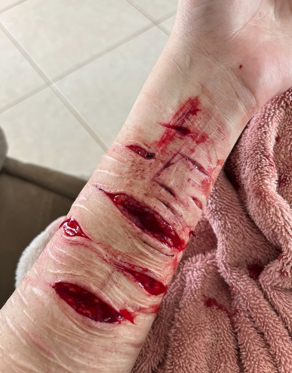 dprhigh's tweet photo. my favorite sfx makeup yet! sfx makeup. sfx halloween makeup. ai. 

#shhtwt #sfxmakeup #988twt #shtwt #shedtwt #shedrtwt #shrtwt #sfx #sfxmakeup https://t.co/VydxchGP8c