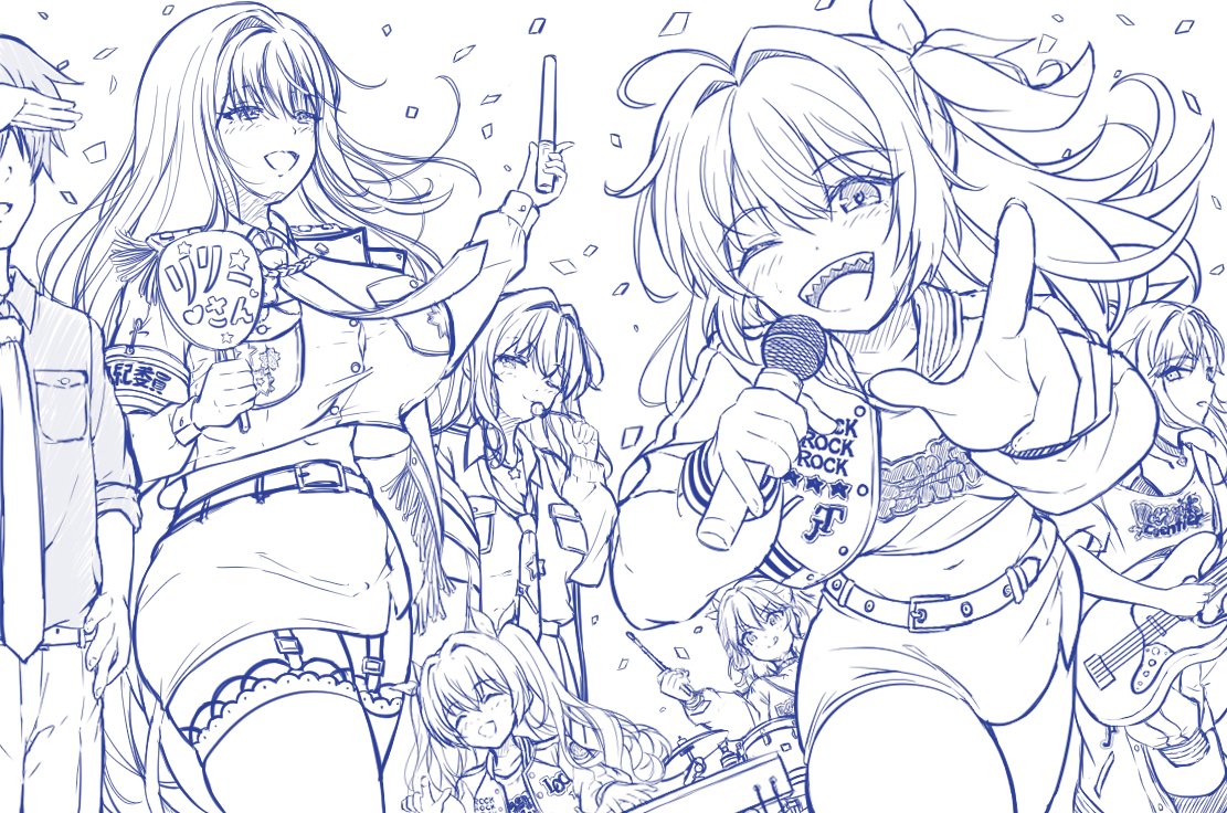 R05481407's tweet photo. この半年で自分が1番好きだった、
マブガルのイベントシーンを描いてみました～
#マブガル #マブガルアート https://t.co/XdyeZ6oczq