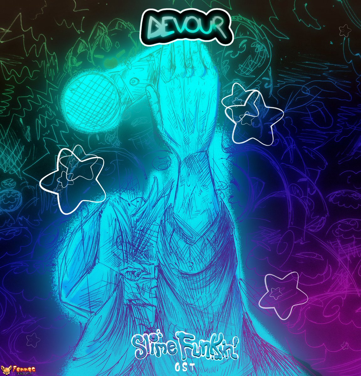 SlimeFunkin's tweet photo. album cover...

#fnf https://t.co/tUSeXJH3RN