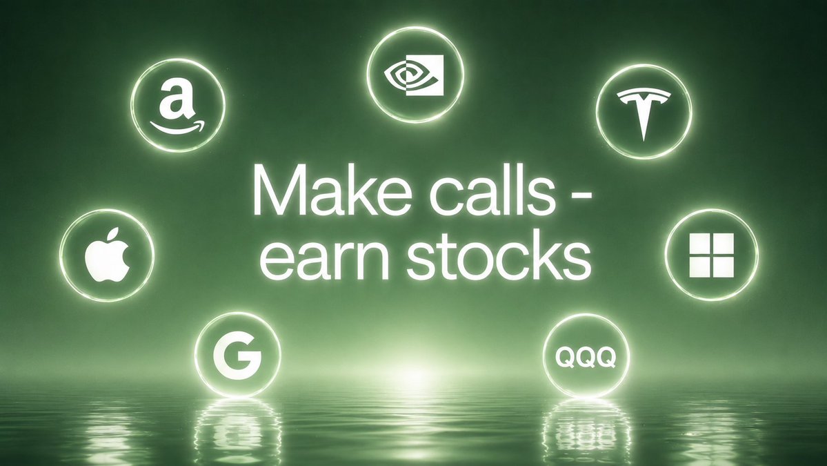 pons_dex's tweet photo. Make calls - earn stocks.

First callout system on @RobinhoodCrypto Chain is live now.

Make your first call - 

https://t.co/i7uApXmdVx https://t.co/AeyX04aKDk
