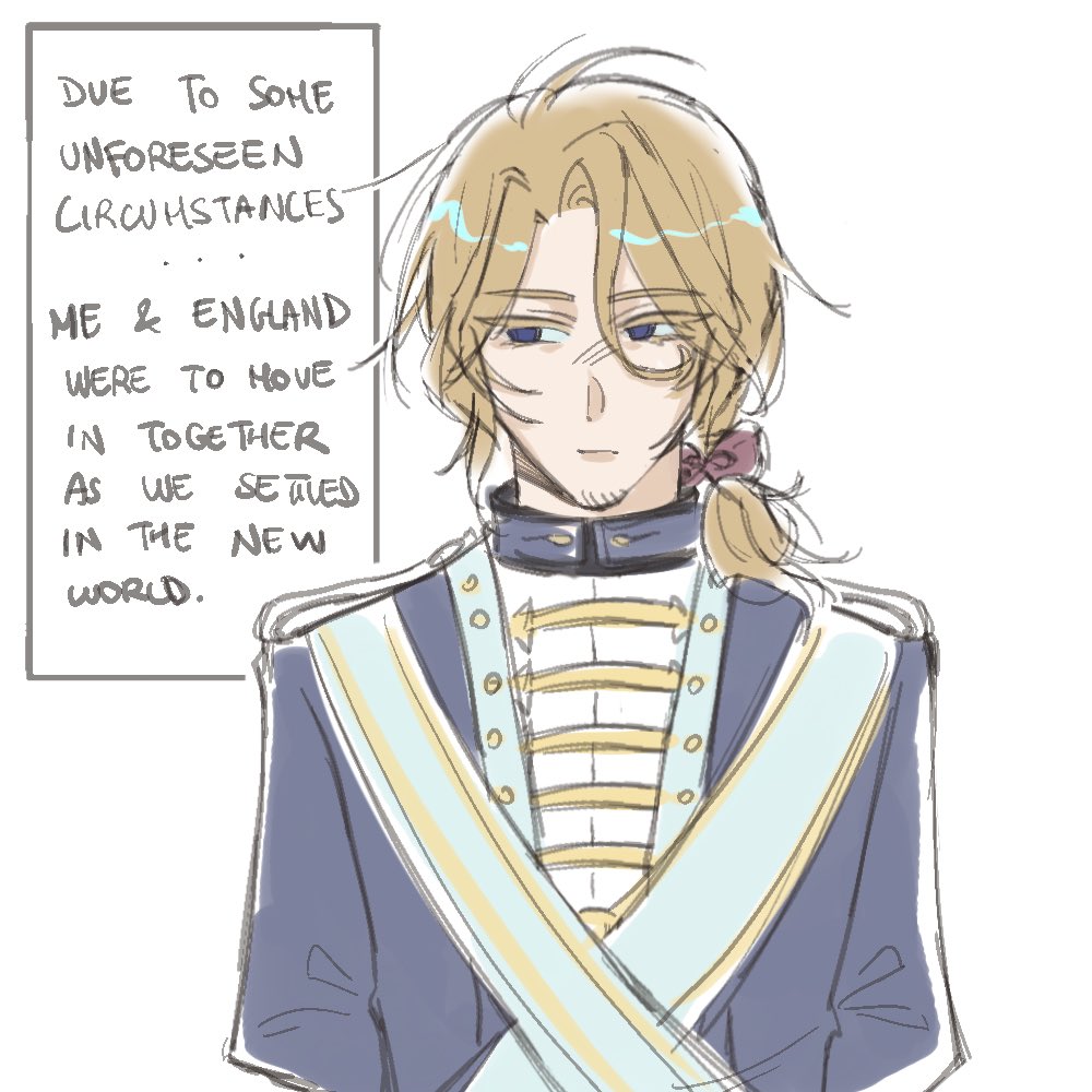 a4dstralis's tweet photo. In the New World (1/3) #fruk #ukfr #hetalia https://t.co/JIuNGbq0X6