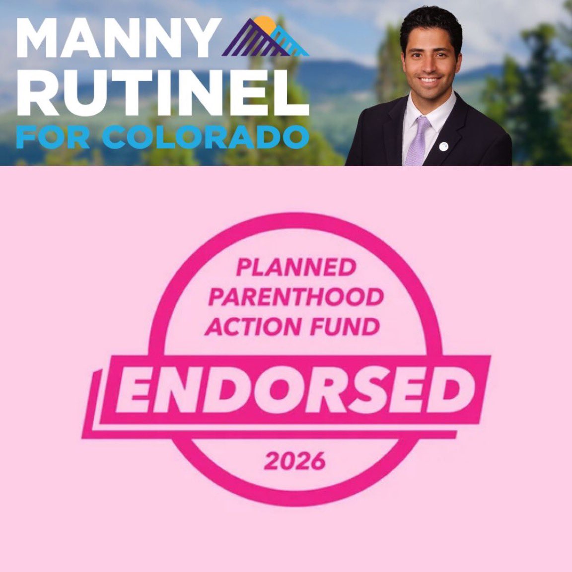 kmeeo's tweet photo. Who are you voting for CO#08? Manny Rutinel or Gabe Evans.

Manny Rutinel grew up on Medicaid while Gabe Evans voted for Trump’s Medicaid cuts that took healthcare away from over 100,000 Coloradans for tax breaks to billionaires.

Vote for Rutinel!

#DemsUnited #wtpBLUEResists https://t.co/W3tnhaPXLj