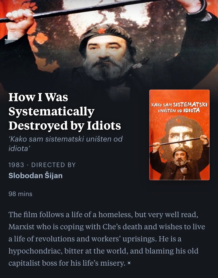 jasonachristian's tweet photo. Greatest movie title and premise of all time. https://t.co/OhYhWGEAeE
