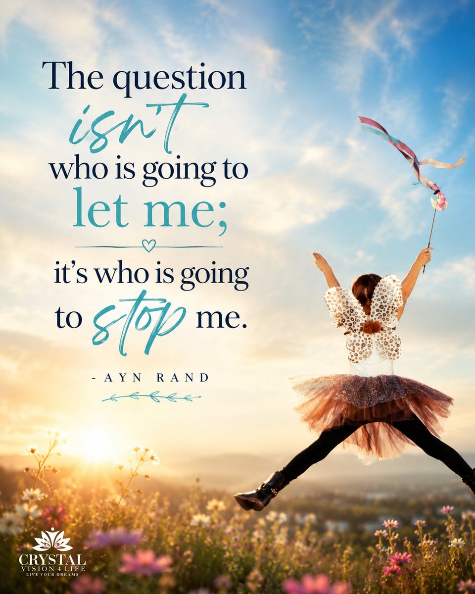 CrystalVision's tweet photo. You don’t need permission to chase the life you want.

Dream bigger. Be brave enough to begin. And don’t let anyone else decide what you’re capable of.

#CrystalVision4Life #BelieveInYourself #DreamBig #BeUnstoppable #PositiveMindset https://t.co/fBOEYYdRG7