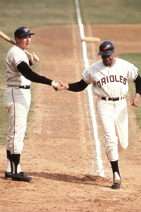 Jimfrombaseball's tweet photo. "I don't see why you reporters keep confusing Brooks Robinson and me.
Can't you see that we wear different numbers."
Frank Robinson. https://t.co/R0Jh5YyIf2
