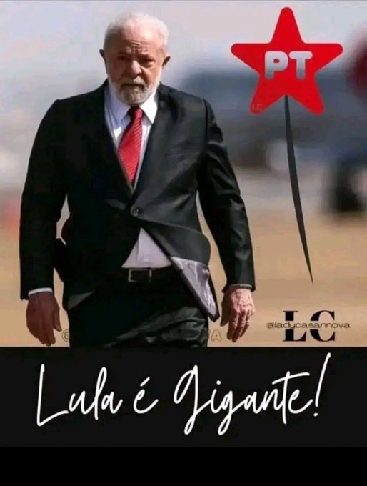 BrasilPost13's tweet photo. Lula meu presidente e de todos os Brasileiros, o presidente Lula é Gigante, avante pessoal, vamos acabar com isso no primeiro turno ...    👏      👇 https://t.co/J3QZBPnZKa