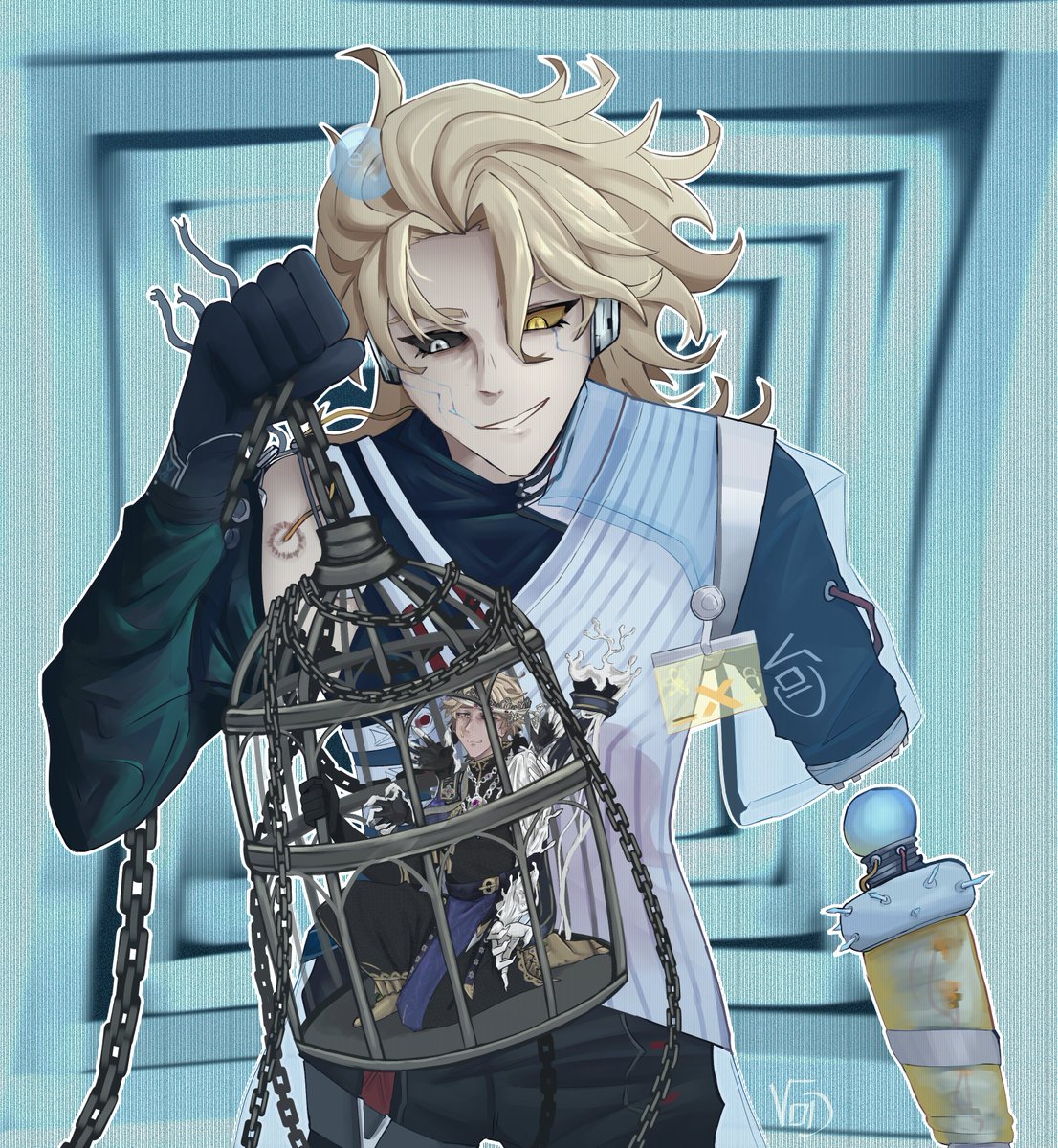 ArchivistVoid_'s tweet photo. I love this skin pair specifically
🦷🎱
#Fincus #IdentityV https://t.co/81Vltshwyu