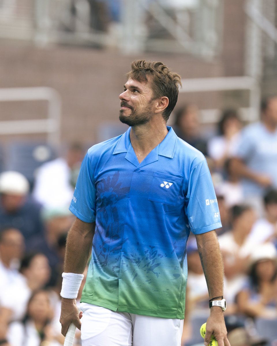 rolandgarros's tweet photo. Grand Slam career by Stan 'The Man' Wawrinka:

✅ 3 titles
✅ 4 finals
✅ 160 Grand Slam match wins

Thank you Stan 🧡

#USOpen https://t.co/DFfB0hNCHg