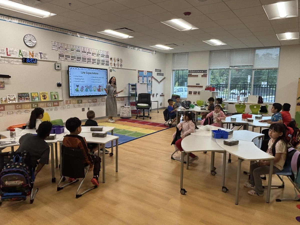 GlennPride's tweet photo. We are so proud &amp; excited to welcome our newest Lions to Glenn! Starting Kindergarten can be exciting (and sometimes just a lit bit scary) , but these kindergartners are showing the whole school how it is done! It's going to be a great year &amp; congratulations to the class of 2039! https://t.co/WwlhdlQSpM