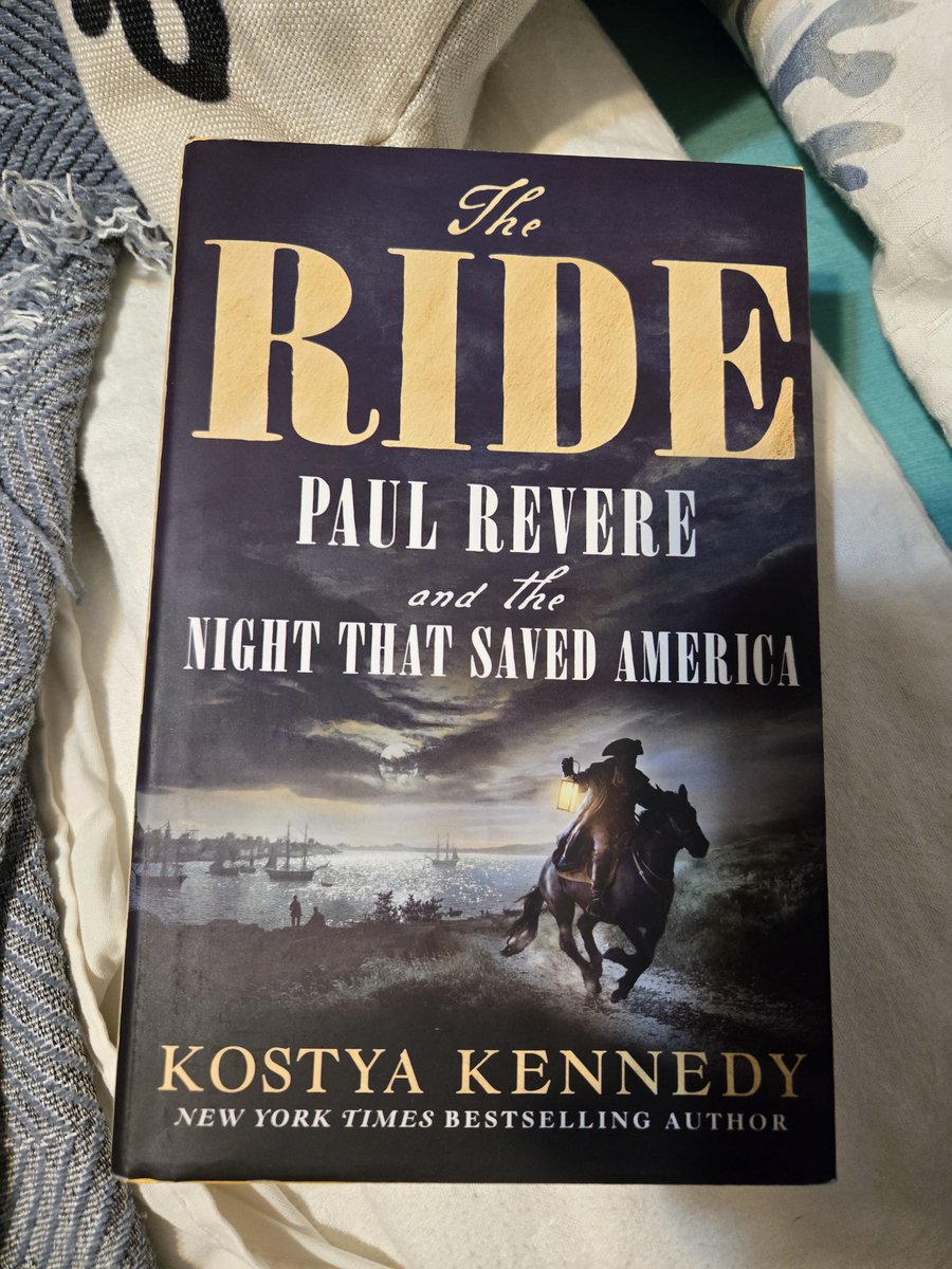 JTKron's tweet photo. #19 of #2026 #TheRide @KostyaKennedy I enjoyed this one learned a lot about #paulrevere I didn't know https://t.co/AmT4N2Y76t