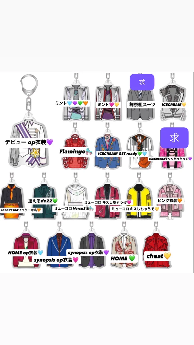 さといも🍠 в X: „キスマイ衣装展 Kis-My-Ft2 The Couture 衣装ルック