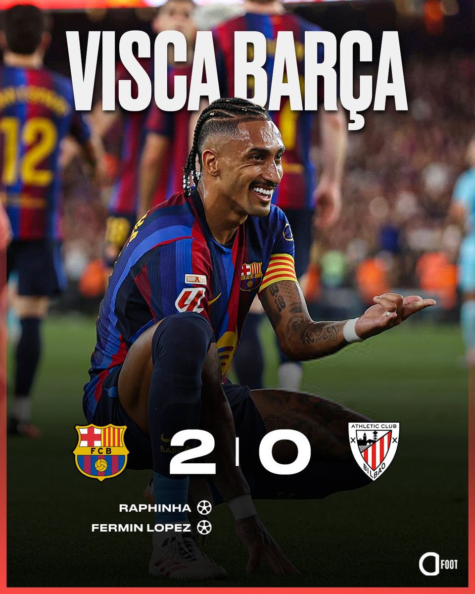 ActuFoot_'s tweet photo. ✅✅✅ 3 VICTOIRES
⚽️ 12 BUTS MARQUÉS 

LE FC BARCELONE RÉALISE SON MEILLEUR DÉBUT DE SAISON EN LIGA 🇪🇸 APRÈS 3 JOURNÉES DEPUIS 1951. 💙❤️ https://t.co/FS3EzOylls