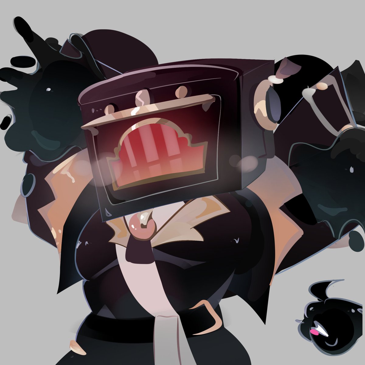 viskemetr's tweet photo. #ovenheadcookie #cookierun https://t.co/onAr0H2Rw9