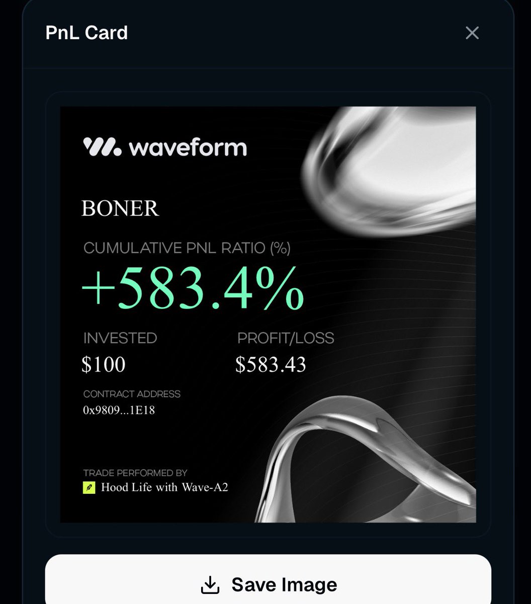 seanlippel's tweet photo. Wise words from a decent man 

I honestly think @smol_intern is one of the 🐐s onchain 

My @WaveformBackup AI trading agent also thinks he's v high signal and cooks off him ($boner coded) https://t.co/YwBxZRzscE