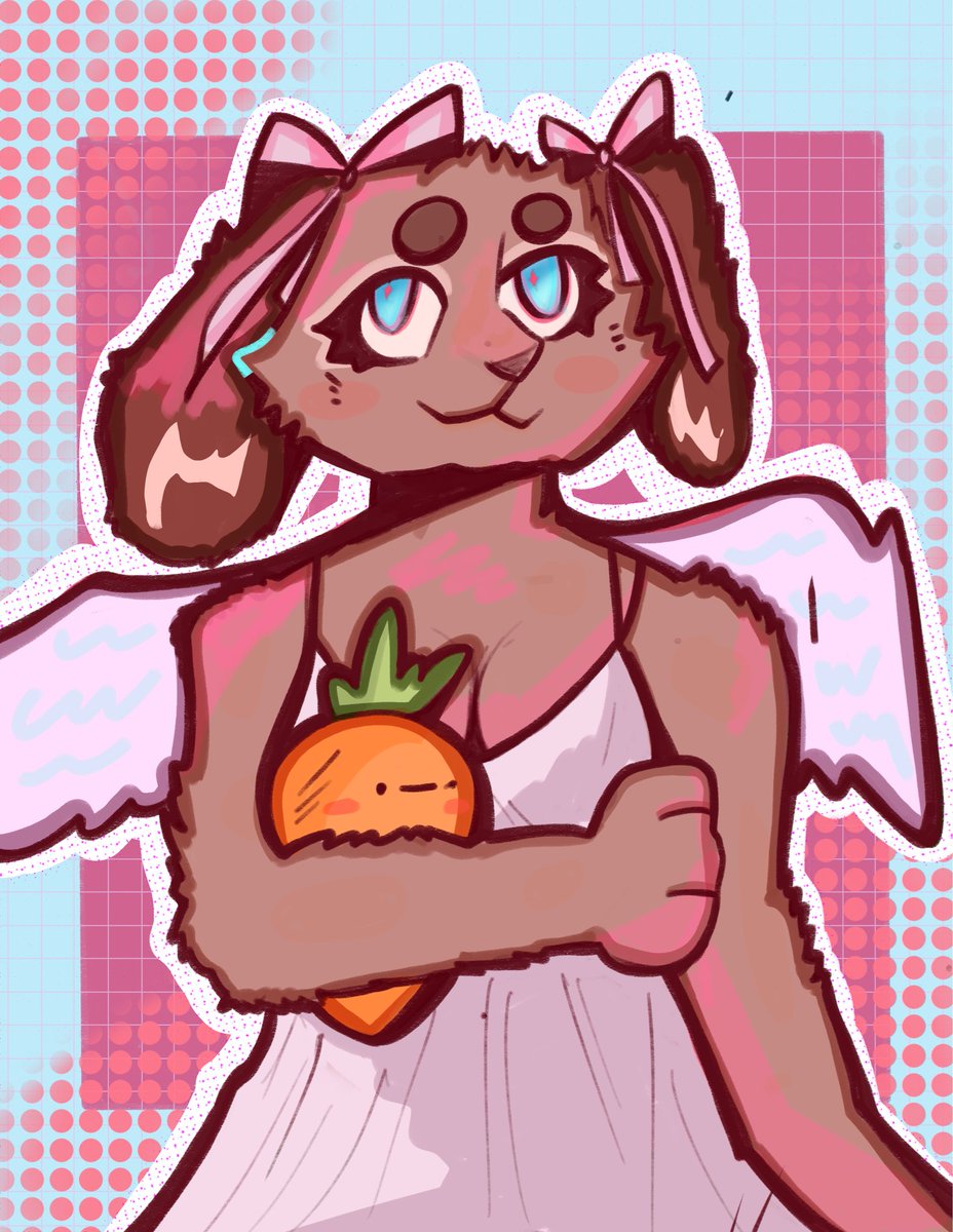 wizorangecat's tweet photo. Pinky bunny art comm :3 https://t.co/Y43W5cKWDR