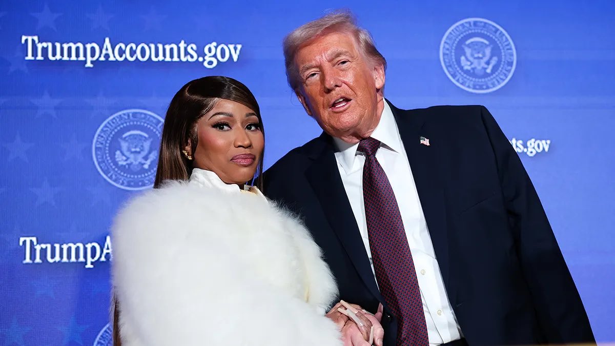 PopCrave's tweet photo. The Donald Trump administration will host a Million Dollar Pitch Competition, where five entrepreneurs will compete for a share of a $1 million prize pool.

Nicki Minaj is set to judge the final competition. https://t.co/kJfpsZzHoe