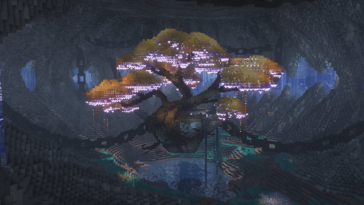 calven_mc's tweet photo. A Shroom Tree in a cave

#minecraftㅤ #minecraftbuilds https://t.co/NpK9yQXFUc