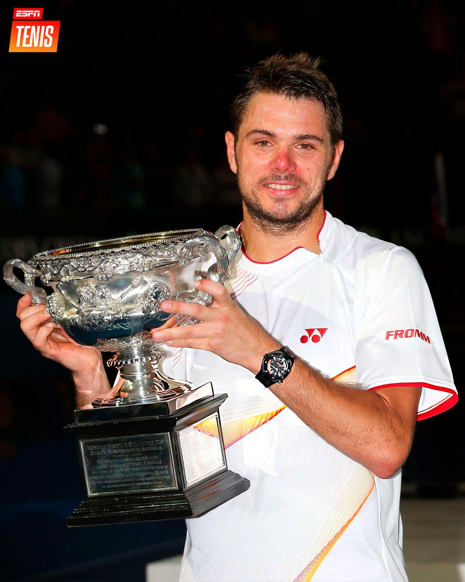 ESPNtenis's tweet photo. Stan Wawrinka. Las calles no olvidan. ❤️ https://t.co/o3EDgX1Tuy