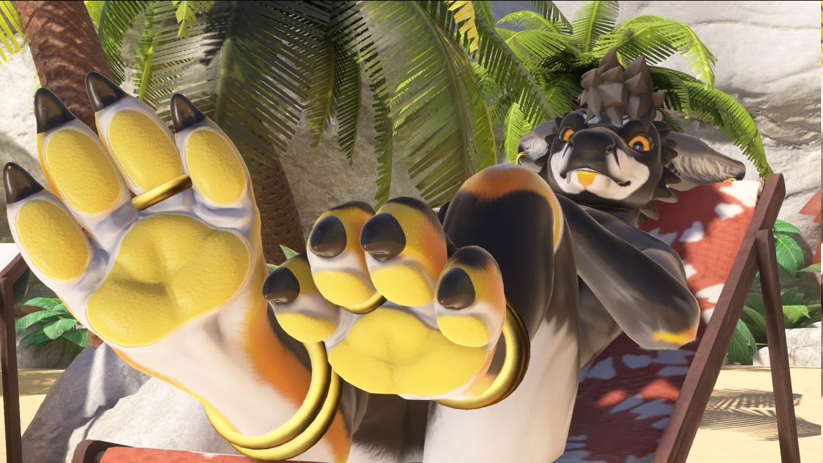 RenkiFloof's tweet photo. Hey!! before #Pawgust officially ends from everywhere, i shall throw in some goodies!! Have some thick mooniefang stemper to share around xP~
Pics taken by the proPawtographer @Buizels =3 Goood kobold!
#Vrchat #Paws #Furry #Dragon #Toering https://t.co/k40syUvh1j