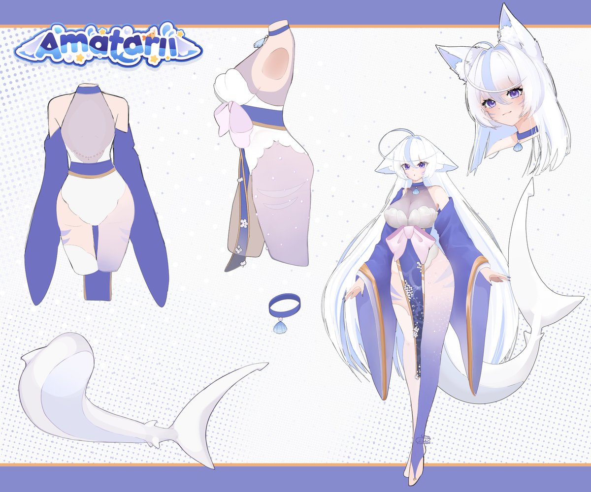 Amatariitwitch's tweet photo. @__nyoo00 Thank you so much for the opportunity! I'll hop in, your art is so cute! 💙 https://t.co/33PCfiqFzS