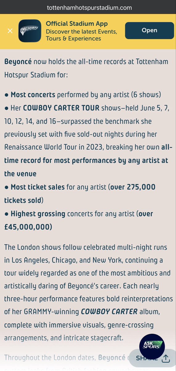 rayofsun_04's tweet photo. @KPBreakingNews @misshoneyzinha NEARLY SOLD OUT!! Vc nn sabe ler? Um ESTÁDIO de 60 mil pessoas, 6 noites, 275 mil pessoas, quase esgotado. O próprio estádio fala q o recorde de audiência é dela! Vai acreditar em TV Fama pra lá https://t.co/syZMVNFY3F