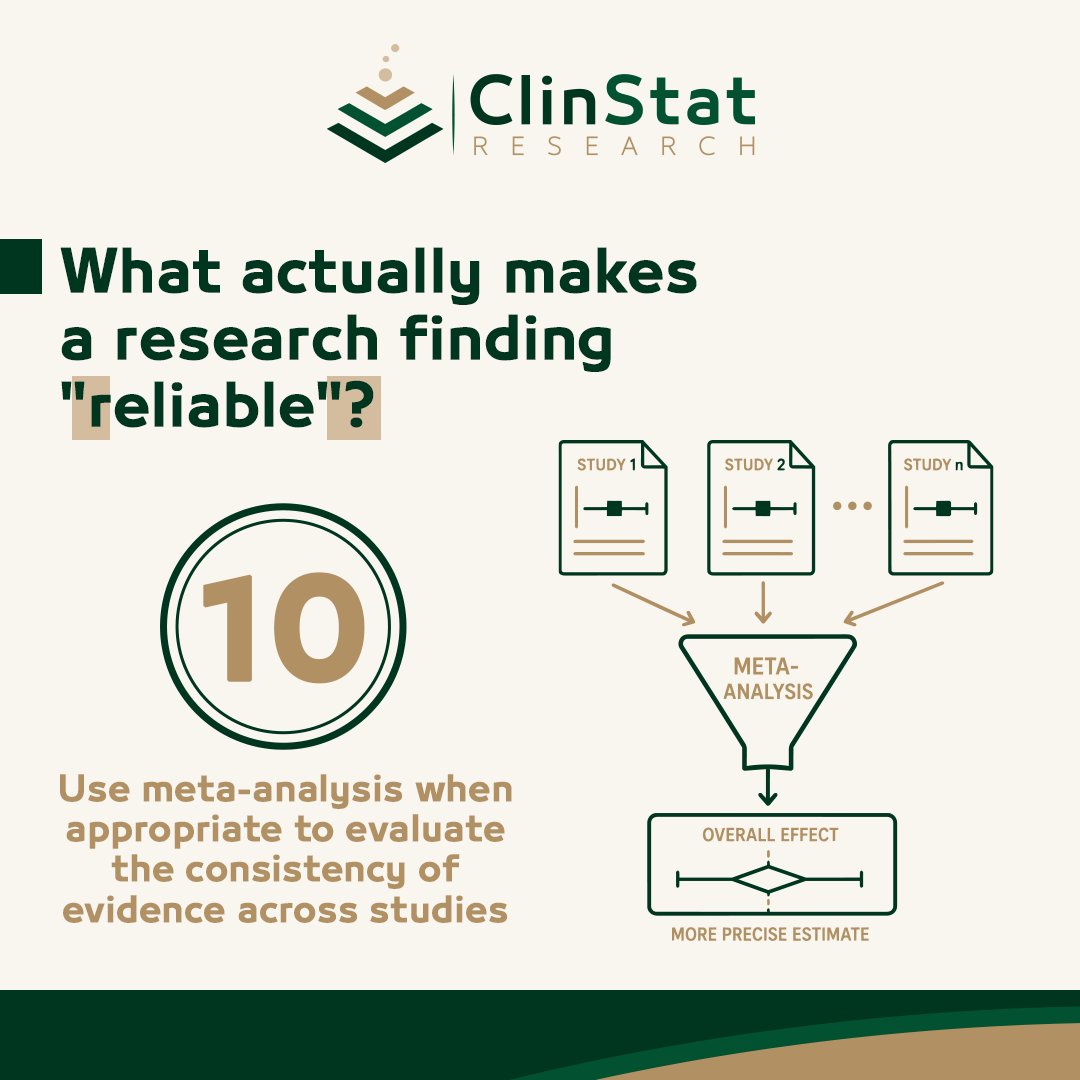 clin_stat's tweet photo. Meta-analysis, used honestly, strengthens evidence only when studies are compatible. Used otherwise, it produces confidence without substance https://t.co/ClEMIBZCpo