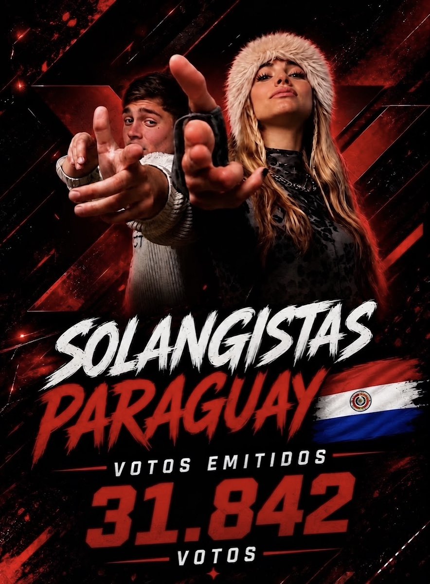 solberbia's tweet photo. 🇵🇾 | SOLANGISTAS PARAGUAY.
#GranHermano

31.842 VOTOS emitidos contra YIPIO AL 9009.

Seguimos votando de manera individual, pero compartimos el cierre total de las dinámicas. 

🧾 Comprobantes: https://t.co/0cOOiy7RQm