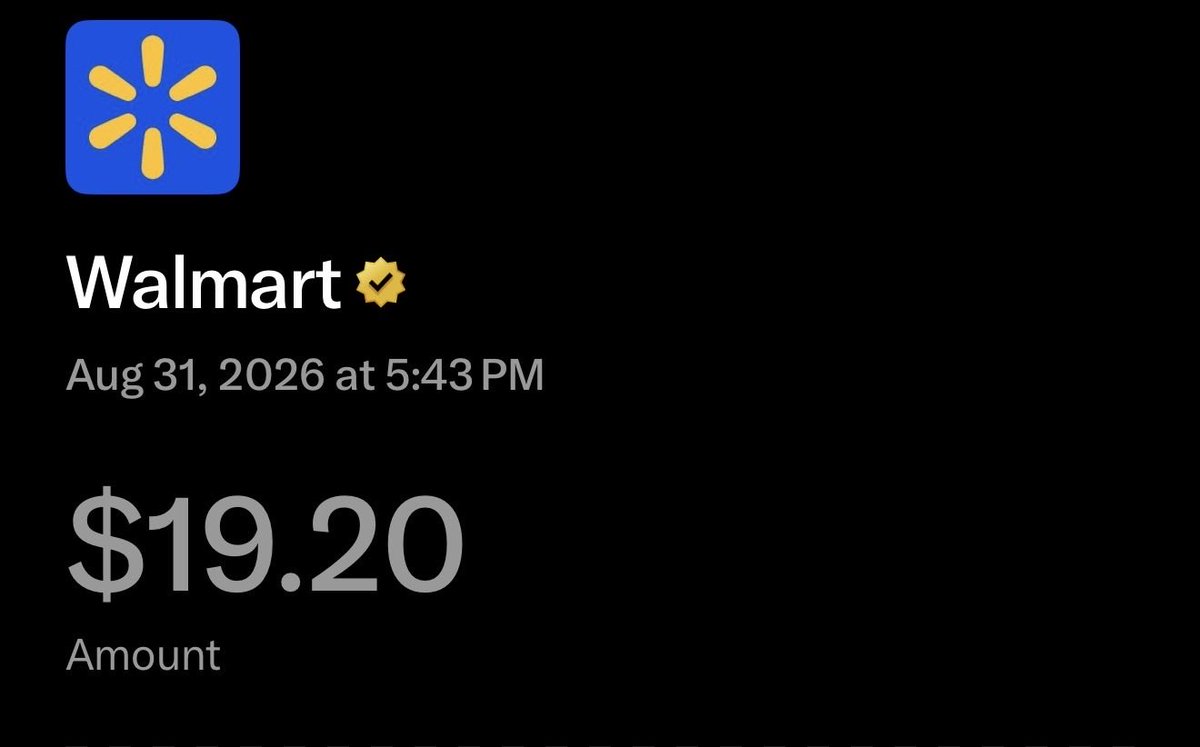 Jesse_Small1's tweet photo. Used my @XMoney card for the first time today! 💳

Now I just need @Walmart to hurry up and add tap to pay. 😭 

I don’t wanna pull my card out every time. 

Let me tap my phone and keep it moving 😂 https://t.co/javC0s3n9H