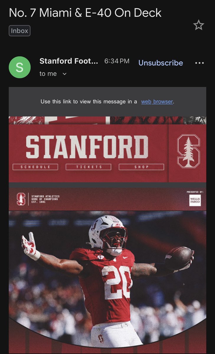 acarroccio1's tweet photo. E-40 playing Stanford halftime show? Stanford Band get the axe? https://t.co/Wu3k77LsgM
