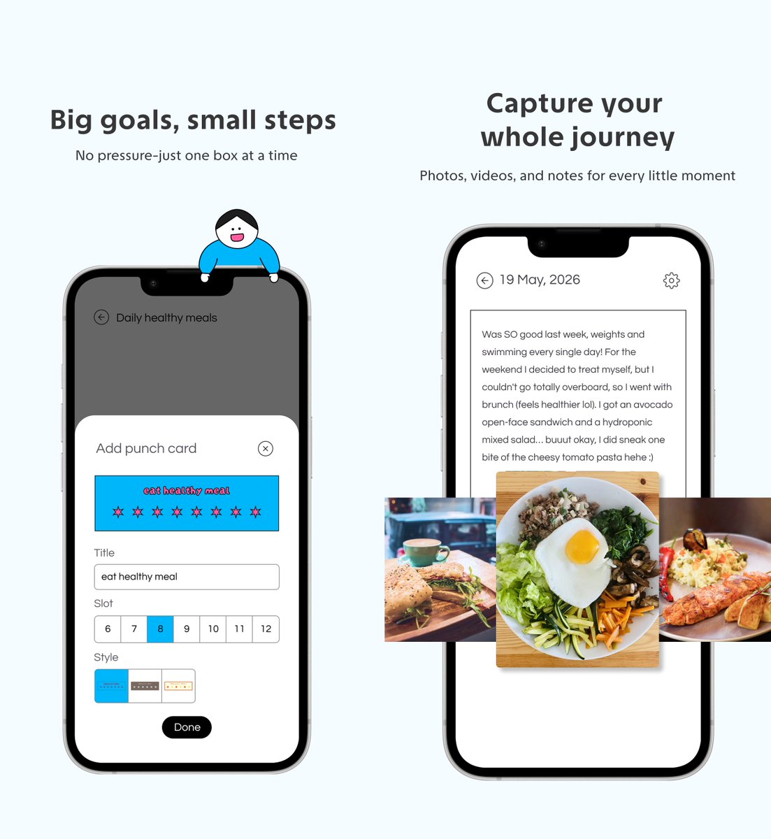 pinGoalApp's tweet photo. My app's on the App Store!

You think about goals for our life, but only think.
Because setting one means opening a project, picking a category, a priority. That shouldn't feel like a job.

So I made pinGoal. set goals with bingo card, future letter to yourself, and write diary. https://t.co/MCEBKAJda3