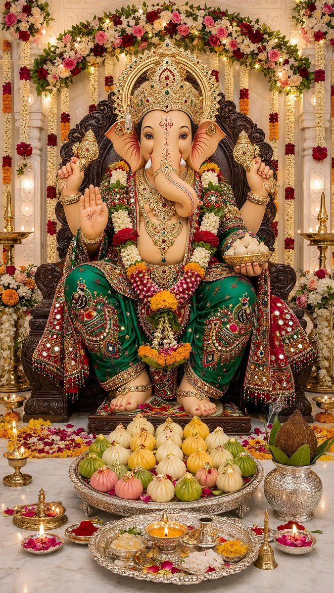 malavikasharma5's tweet photo. ऊँ गं गणपतय नमः 🙏🌷🌻🌿🙌
   संकष्टि चतुर्थ की मंगल कामनायें 🌷🌻 https://t.co/wMp7z8mHVU