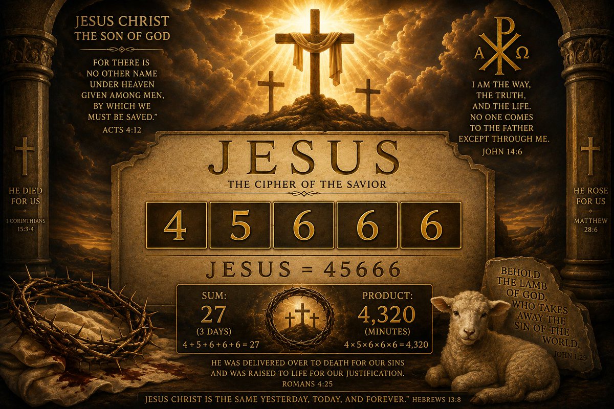PAW3141's tweet photo. @Luciferedragon 666 does not mean Lucifer.  This may shock you. https://t.co/lG8fTshuBC