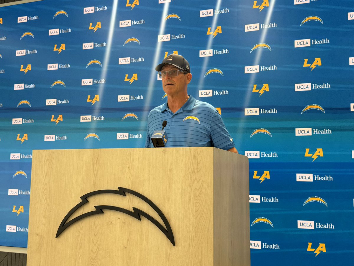 krisrhim1's tweet photo. Jim Harbaugh said the competition at left guard is still ongoing between Trey Pipkins and Kayode Awosika.

Harbaugh said Travis Burke’s emergence as a swing tackle has made it possible that the Chargers play both Penning and Awosika. 

Harbaugh called it “platooning” guards and playing the “hot hand.”