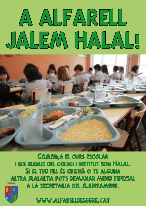 alimusulmana's tweet photo. Fa segles que els nostres avantpassats van creuar el Mediterrani amb un sac d'espècies i un somni: que els seus néts poguessin dinar sèmola de cuscús a l'escola pública sense haver de justificar-se davant de ningú. Avui, a Alfarell de Segre, no demanem un privilegi. https://t.co/9aNAz8GtN0