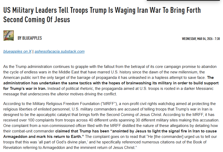 ky_statesman's tweet photo. No American citizen wants to fight Kabbalah Don's and Third Temple Pete's jewish holy war for Israel to trigger Armageddon. It's the reason why they want to hand the keys to our military over to the IDF. 

Impeach and remove them both! https://t.co/jgCgKZRwNm